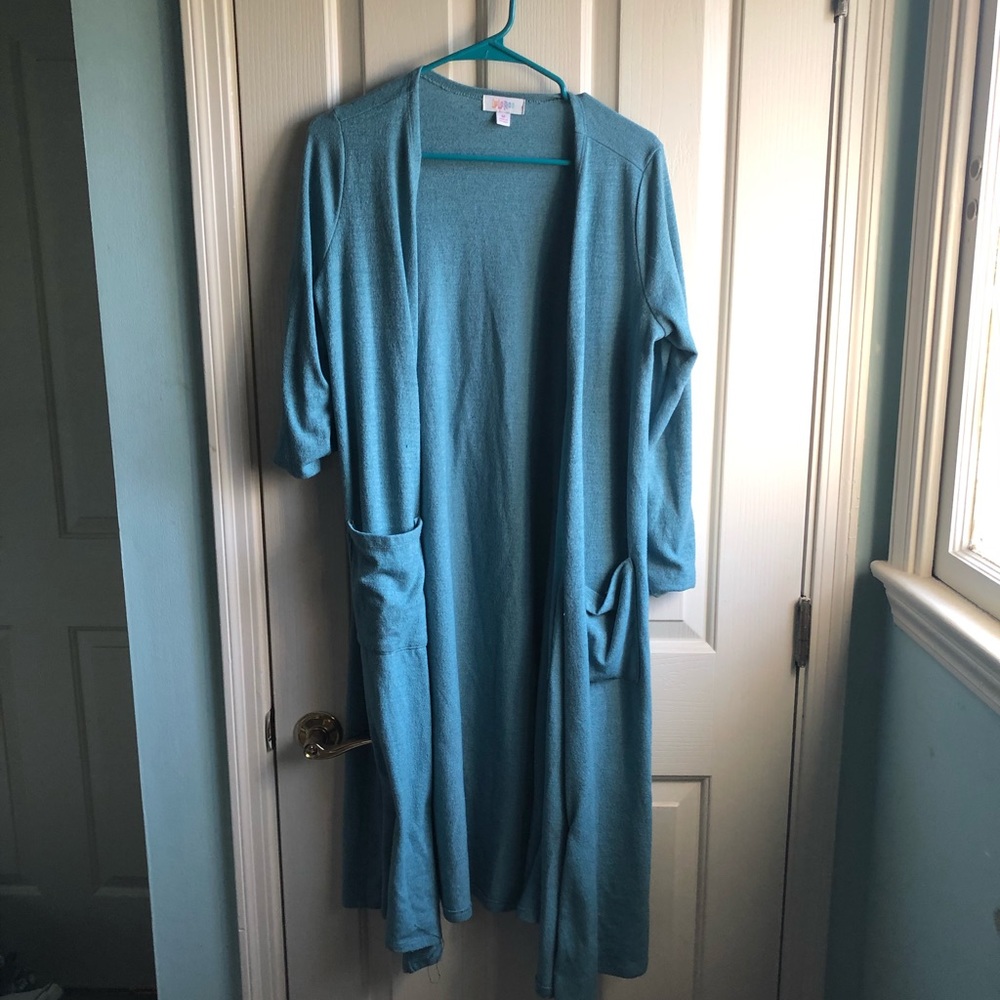 Blue lularoe sweater